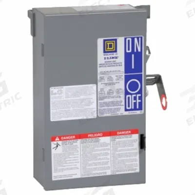 SQUARE D Busway Plug In Unit: Fusible, 30 A Amps, 277/480/600V AC, PQ - PQ- and PQB -Type, Square D Fusible Bus Plugs