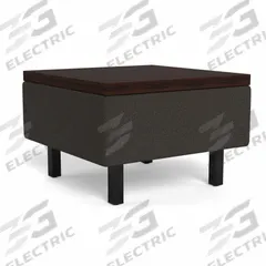 SAFCO PRODUCTS Modular Seating Table: Dark Gray, 24 in Overall Wd, 24 in Overall Dp, 1 Compartments (MPN MITBL1DT16ASNT). Key specifications — Brand: SAFCO PRODUCTS.