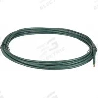 CHAINFLEX Control Cable: 18 AWG, 4 Conductors, Order by the Foot, PVC Jacket, 600 V (MPN CF5-07-04). Key specifications — Conductor Material: Copper; Conductor Configuration: Single; Minimum Bend Radius Factor - Fixed: 4 x OD; Minimum Bend Radius Factor - Flexible: 5 x OD; Includes Ground: Yes; Minimum Bend Radius Factor - E-Chain: 6.8 x OD; Resistance Properties: Heat Resistant; Standards: CE.
