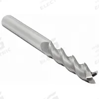 CLEVELAND Square End Mill: Carbide, 3 Flute, 7/16" Mill Dia, 2" LOC, 4" OAL (MPN C60633)