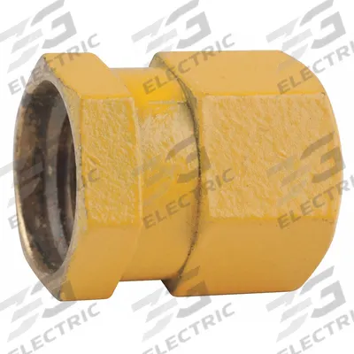 HALTEC Valve Cap: Tire Valve Caps, Seal, Hex, Yellow, 1/4 in Overall Lg, 1/4 in Overall Dia