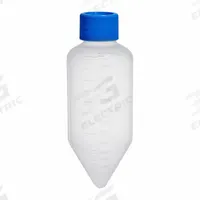 APPROVED VENDOR Centrifuge Tube: Centrifuge Tube, Polypropylene, 250 mL Capacity - mL, Conical, HDPE (MPN C1250). Key specifications — Brand: APPROVED VENDOR; Graduated: Yes; Closure Color: Natural; Includes: Attached Screw Caps; Includes Closure: Yes; Body Color: Natural; Bottom Shape: Conical; Body Material: Polypropylene.