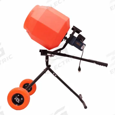 KUSHLAN PRODUCTS Compact Concrete Mixer: For use with Concrete/Grout - Corded Cement Mixers