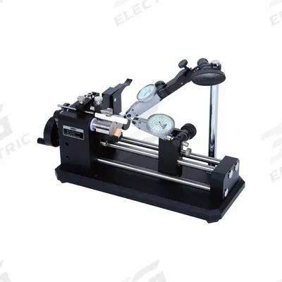 INSIZE Bench Center: 10.512 in x 4.49 in x 5.118 in - Cast Iron & Steel Indicator Stands