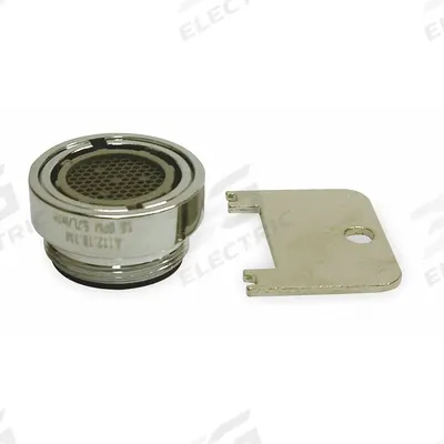 AMERICAN STANDARD Outlet: 1.5 gpm Flow Rate, Aerated Flow Outlet, Brass, Chrome Finish - Faucet Aerators & Outlets