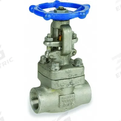 SHARPE Gate Valve: 1 1/2 in, 316L Stainless Steel, Rising, Socket x FNPT, 1,600 psi CWP - Rising Stem Stainless Steel Valves for Petroleum & Gas Industry