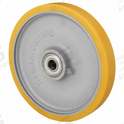 APPROVED VENDOR Caster Wheel: 11 13/16 in Wheel Dia., 1 3/4 in Wheel Wd, Polyurethane, Iron - Polyurethane Tread on Iron Core Wheels