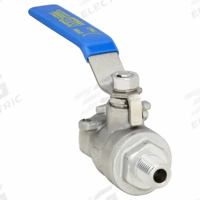 APPROVED VENDOR Manual Two-Way Ball Valve: 1/4 in, 316 Stainless Steel, Straight Valve Body - Stainless Steel Ball Valves