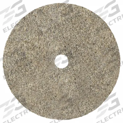 ARC ABRASIVES Unitized Non-Woven Wheels: 3 in Dia x 1/4 in W, 3/8 in Arbor Hole - Deburring Wheels for Carbon Steel & Soft Metals