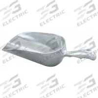 VOLLRATH Scoop: NSF Certified, Silver, 3 1/2 in Overall Ht, Scoop, Cast Aluminum, 58 oz Capacity (MPN 46894). Key specifications — NSF Certified: Yes; Brand: VOLLRATH; Color: Silver.