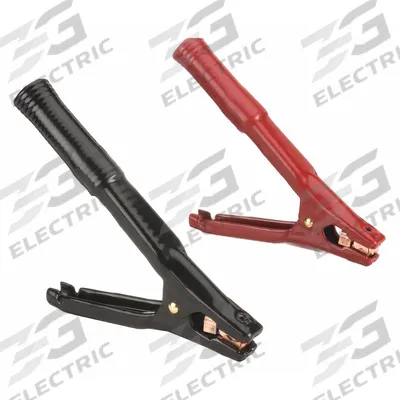 ASSOCIATED EQUIP Battery Clamp: Parrot, Clamp, 500 A Max Current, 100V, Copper, 3 to 6 AWG - Alligator Clips