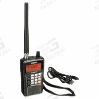 UNIDEN Handheld Police Scanner: Handheld, Digital, Trunking System, 25,000 Channels, LCD (MPN BCD325P2). Key specifications — Brand: UNIDEN; Radio Transmission: Digital; Frequency: 758 to 960 MHz; Trunking System: Yes.