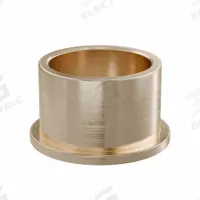 Flanged Sleeve Bearing: Bronze, SAE 841, 20 mm Bore, 24 mm OD, 16 mm Lg, -35°F to 300°F, 10 PK (MPN FFM2024-16B). Key specifications — System of Measurement: Metric; Material Grade: SAE 841; Flange Type: Flanged; Brand: OILITE.
