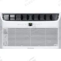 FRIGIDAIRE Through-the-Wall Air Conditioner: 450 sq ft, 208/230V AC, 10,000 BtuH, 6-15P, Fixed (MPN FHTC103WB2). Key specifications — Brand: FRIGIDAIRE; Voltage: 208/230V AC; CEER Rating: 9.6; NEMA Plug Configuration: 6-15P; Special Features_Broad: Remote Control.