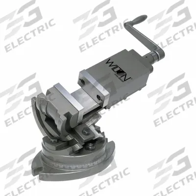 WILTON Machine Vise: 4 in Jaw Face Wd, 4 in Max Jaw Opening - 3-Axis Tilting Milling Machine Vises