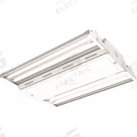 LITHONIA LIGHTING LED High Bay: 14 3/8 in Lg, 18,000 lm, 4000K, 10 ft – 30 ft Mounting Ht, 133 W (MPN CPHB18000LMSEFGCLMDMVGZ1040K80CRICNPWDWH). Key specifications — attr1260469: 120 to 277V AC; attr1260477: (4) lamp T5HO; attr1260467: LITHONIA LIGHTING; attr1260503: 4000K.