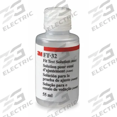 3M Fit Testing Solution: Bitrex, 55 mL Fluid Volume - 3M Respirator Fit Test Systems & Replacement Parts