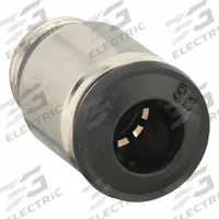 AIGNEP USA Push-Fit Adapter Fitting: 4 mm OD x 5 mm Pipe Size, Brass, 25/32 in Overall Lg, 5 PK (MPN 50010N-4-M5-PK5). Key specifications — Brand: AIGNEP USA.