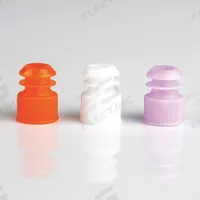 Cap: 13 mm Dia, Black, Polyethylene, Unlined, Colored (MPN 118240K). Key specifications — Clarity: Colored; Product Type: Flange Plug Cap; Septa Included: No; Vented: No; Brand: GLOBE SCIENTIFIC; Closure Color: Black; Closure Liner Material: Unlined.