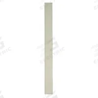 ASI GLOBAL Partition Column: Steel, Powder-Coated, Almond, 82 in Ht, 3 in Wd, 1 1/4 in Thick (MPN 40-M1370303-03). Key specifications — Inner Core Type: Cellular Honeycomb; Brand: ASI GLOBAL PARTITIONS; Color: Almond; Finish/Texture: Powder-Coated.