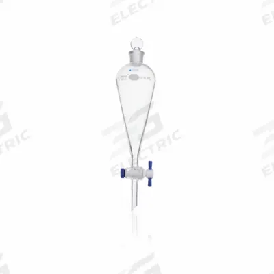 APPROVED VENDOR Funnel: Borosilicate Glass, 250 mL, 22 mm, 12 mm, 60 mm Stem Lg - Separatory Funnels