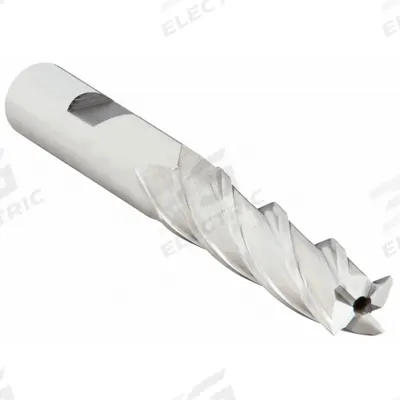 YG-1 Square End Mill: High Speed Steel, 4 Flute, 1/2" Mill Dia, 2" LOC, 4" OAL (MPN 05071) - General Purpose High-Speed Steel Square End Mills