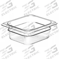 CAMBRO Food Pan: Sixth Size, Rectangular, 1.1 qt Capacity, NSF Certified, 6 15/16 in Overall Lg (MPN CA62CW135). Key specifications — Brand: CAMBRO; Dishwasher Safe: Yes; NSF Certified: Yes; Product Type: Food Pan; Manufacturer Part Number: CA62CW135.