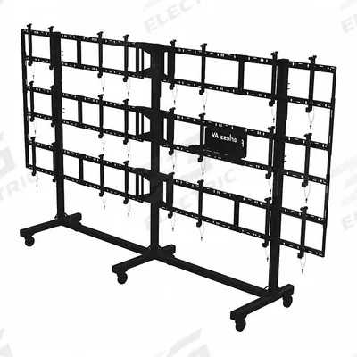PEERLESS Cart with TV Mount: For 46 in to 55 in Screen Size - Mobile TV & Monitor Carts