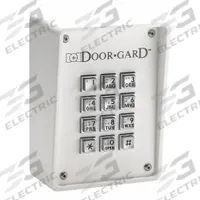 LINEAR Electromagnetic Access Keypad: 5 1/4 in Ht, 2 1/2 in Dp, 3 3/4 in Wd, Gray, Gray (MPN 212R). Key specifications — Color: Gray; Brand: LINEAR.