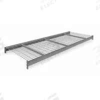 TENNSCO Shelf: 96 in x 36 in, 14 ga Beams, 5 AWG Decking, Galvanized Wire, 2,150 lb Load Capacity (MPN 6940). Key specifications — Decking Material: Galvanized Wire; Frame Finish: Powder Coated; Frame Material: Steel; Color: Gray; Includes: 2 Beams, Front to Back Supports; Brand: TENNSCO.