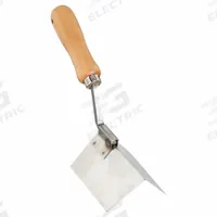 KRAFT TOOL Outside Corner Drywall Tool: Blade Mat. Stainless Steel, 4 in Blade Wd, 5 in Blade Lg (MPN DW621). Key specifications — attr1004958: KRAFT TOOL; attr1027103: Wood.
