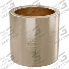 Sleeve Bearing: Bronze, SAE 841, 16 mm Bore, 20 mm OD, 20 mm Lg, 49,938 lb/sq in-fpm Max PV, 10 PK (MPN AAM1620-20B). Key specifications — System of Measurement: Metric; Material Grade: SAE 841; Brand: OILITE.