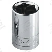SK PROFESSIONAL TOOLS Socket: Metric, 1/2 in Drive Size, 26 mm Socket Size, 6-Point, Std, Chrome (MPN 48226). Key specifications — attr1204417: SK PROFESSIONAL TOOLS; attr1204392: Chrome.