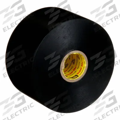 3M Electrical Tape: 2 in Wd, 36 yd Lg, 7 mil Thick, Polyvinyl Chloride Film - General Purpose Electrical Tape