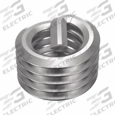 HELI-COIL Helical Insert: Tangless Tang Style, Free-Running, #10-32 Thread Size, Plain - Free-Running Tangless Helical Inserts