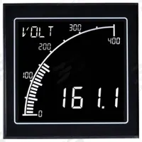 TRUMETER Voltage Meter: 9 Display Span - Min, 9,999 Display Span - Max, 12 V AC – 24 V AC, RS-485 (MPN APM-VOLT-ANO). Key specifications — attr1042966: APM-VOLT-ANO; attr1042969: 1%; attr1042981: Green; attr1042982: LCD; attr1042990: Screws; attr1042993: 4; attr1043003: Voltage Meter; attr1043012: Internal Removable Terminal Blocks.