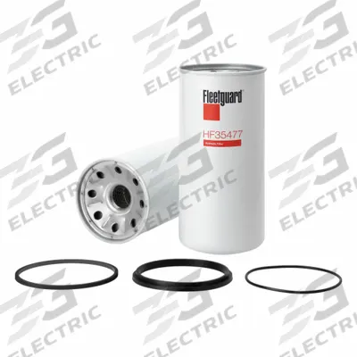 FLEETGUARD Automotive Hydraulic Filter: Hydraulic Fluid, Spin-On, 5 1/16 in Outside Dia - Spin-On Hydraulic Filters