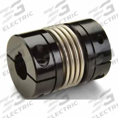 RULAND MANUFACTURING Bellows Coupling: 1 1/4 in Bore Dia 1, 1 1/4 in Bore Dia 2, Aluminum, Clamp On (MPN BCK44-20-20-A). Key specifications — attr666189: No; attr666180: Stainless Steel; attr85397: RULAND MANUFACTURING; attr666234: Inch; attr923681: Same Bore Dimensions.
