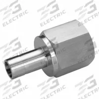 HAM-LET Compression Fitting Adapter: 1/4 in OD x 3/8 in Pipe Fitting Size, Tube x FNPT (MPN 739LF SS 1/4 X 3/8). Key specifications — Series: Let-Lok; Compatible Fitting Brands: Swagelok; Brand: HAM-LET.