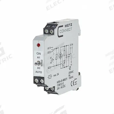 METZ CONNECT Changeover Contact: C-Logline, DIN Rail Mounting, 11061213 - Modules for Metz Connect Controllers