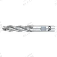 OSG Roughing End Mill: Cobalt, 8 Flute, 2" Mill Dia, 4" LOC, 7-3/4" OAL (MPN 4420900)