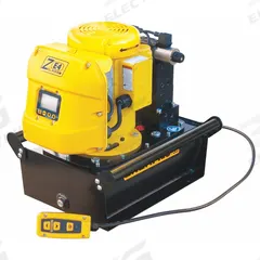 ENERPAC Hydraulic Pump: 10,000 psi Max. Op Pressure, 60 cu in/min Max. Flow Rate, 1 1/2 hp Max. HP (MPN ZE4410SB). Key specifications — attr941810: ZE4410SB; attr941817: 4-Way; attr941814: Retract.