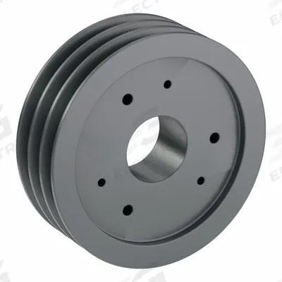 APPROVED VENDOR V-Belt Pulley: C105, 3 Groove, 10.9 in OD, Bushed Bore - Bushed-Bore Cast-Iron V-Belt Pulleys