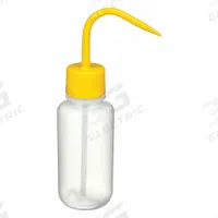 APPROVED VENDOR Wash Bottle: 250 mL, No Imprinting, Yellow, Wide, Std Spout Spout, White (MPN 6FAU4). Key specifications — Closure Color: Yellow; Vented/Nonvented: Nonvented; Body Color: White; Brand: APPROVED VENDOR; Imprinting Group: No Imprinting or Write On.
