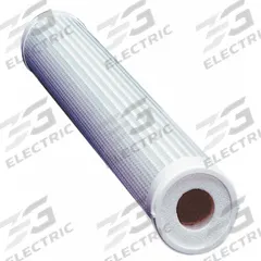 PARKER Water Filter Cartridge: 1 micron, Pleated, 10 gpm, Polypropylene, 10 in Overall Ht (MPN PAB010-10FE-DO). Key specifications — Brand: PARKER; Filter Media: Polypropylene.
