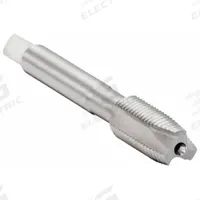CLEVELAND Spiral Point Tap: M7x1 Metric, D5 / 6H, 2 Flute, Plug Chamfer, High Speed Steel (MPN C57146)