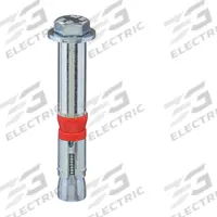 MKT FASTENING Wedge Anchor Bolt: 75 mm Overall Lg, 10 mm Dia, M6 Thread Size, Steel, Steel, 50 PK (MPN M14010301). Key specifications — Brand: MKT FASTENING; Anchor Type: Wedge; Finish Type: Zinc Plated.