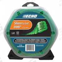 ECHO String Trimmer Line: Nylon, 0.095 in Dia, 230 ft Overall Lg, Twisted, Orange, 51 to 250 ft (MPN 322095060). Key specifications — Brand: ECHO; Compatible Manufacturer Number: DSRM-2600U; Compatible Product Type: All ECHO Trimmer Heads; Material: Nylon.