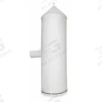 DAYTON Wood Dust Collector Lower Bag: For Use With 3AA24/3AA25/3AA26/3AA29 (MPN 3AA37). Key specifications — attr1018715: 98% @ 5 micron; attr952403: DAYTON; attr979811: 3AA37; attr979805: 3AA26.