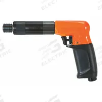 CLECO Air Screwdriver: 1/4 in, Heavy Duty, 1,100 RPM, Trigger, Variable Speed, Shut-Off (MPN 19PTA04Q). Key specifications — attr1320791: 1/4 in; attr1320794: Trigger; attr1320795: Yes; attr1320833: CLECO.